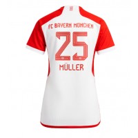 Bayern Munich Thomas Muller #25 Heimtrikot Frauen 2023-24 Kurzarm